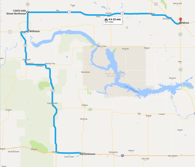 2017-07-15 Dickinson to Minot