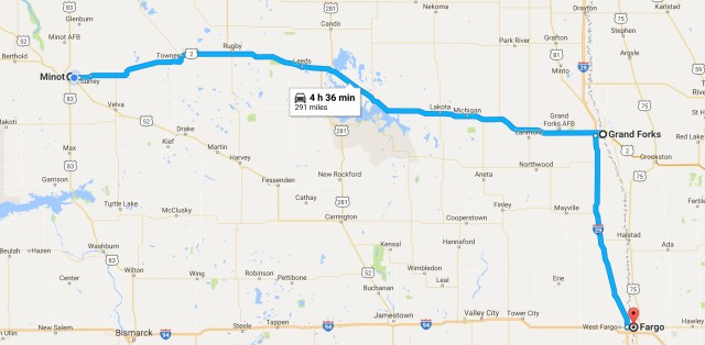 2017-07-17 Minot to Fargo