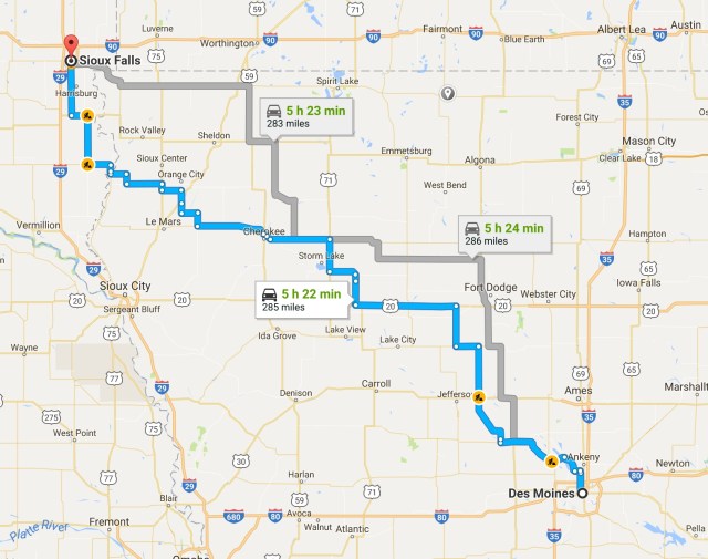 2017-08-11 Des Moines to Sioux Falls