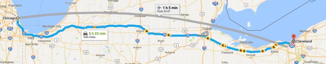 2017-08-30 Chicago to Cleveland