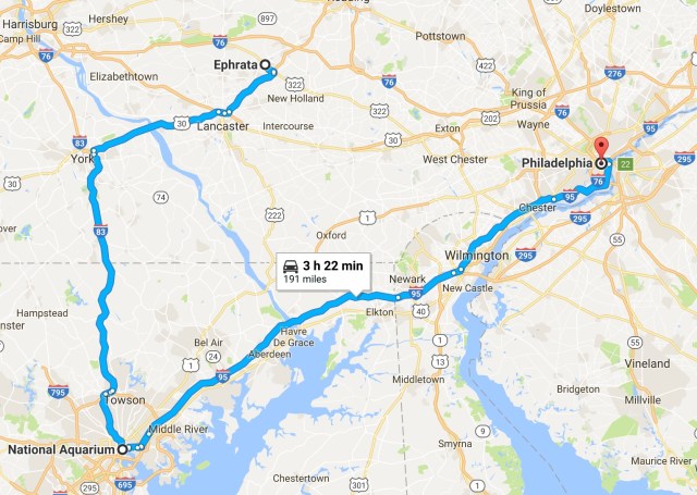 2017-09-04 Ephrata to Philadelphia