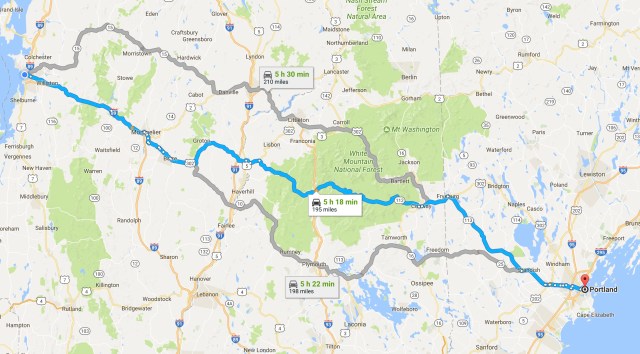 2017-10-06 Burlington, VT to Portland, ME