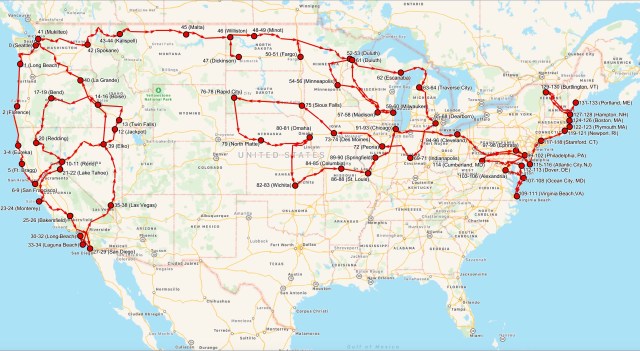 2017-10-08 Route So Far (Portland)