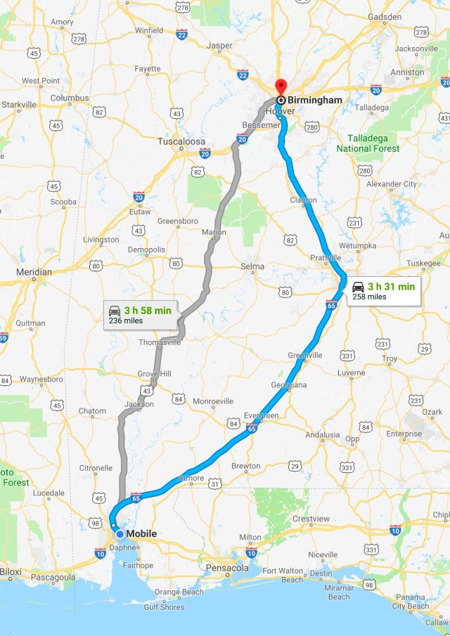 2018-02-24 Mobile to Birmingham